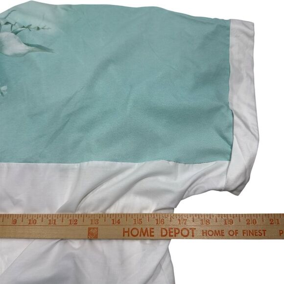 ZARA DOLMAN SLEEVE CINCH BACK FLORAL BLOUSE TOP LARGE - Picture 7 of 9